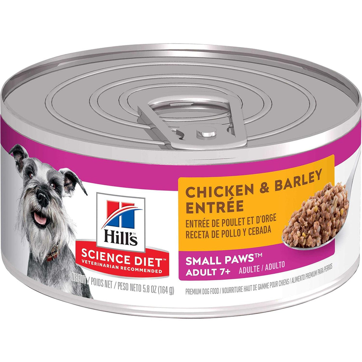 Adult 7+ Chicken & Barley Dog Food X1544