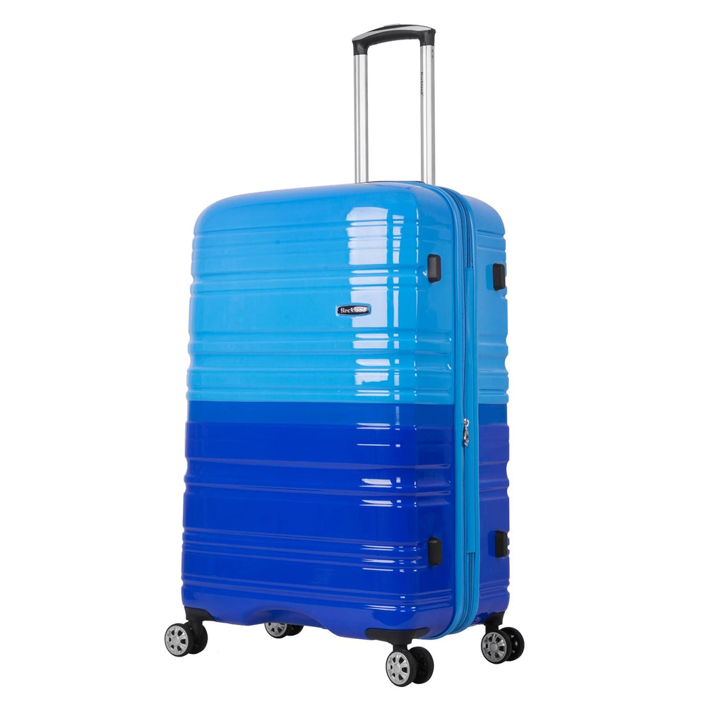 2-Piece Expandable Polycarbonate Spinner Set Blue X133418