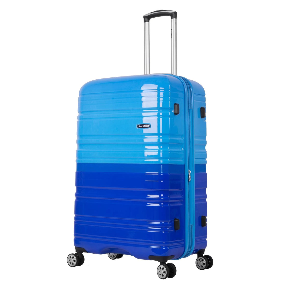 2-Piece Expandable Polycarbonate Spinner Set Blue X133418