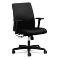 Black Fabric Low-Back Task Chair D93980